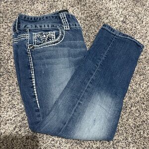 Maurices Dark Blue Boot Cut Jeans